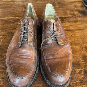 Kenneth Cole New York Brown Leather Lace-Up Shoes
